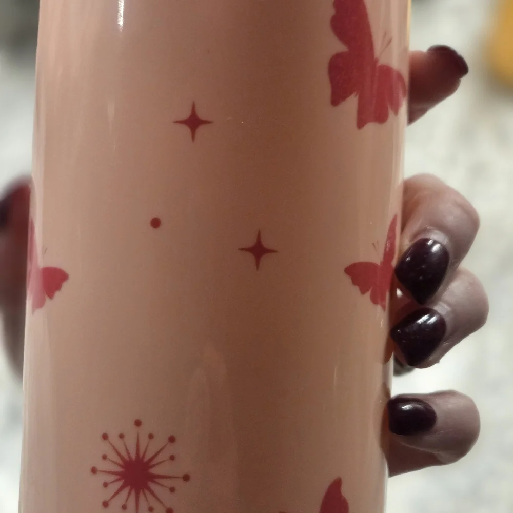 Wicked Pink Glinda Tumbler with Straw